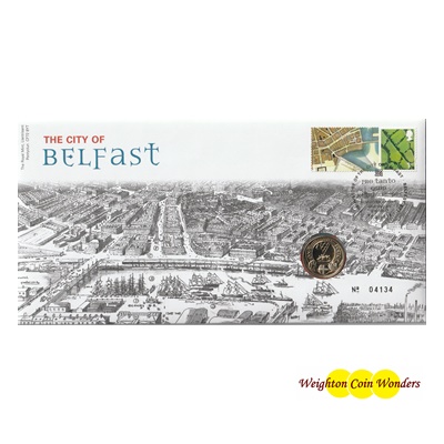 2011 BU £1 Coin - The City of Belfast - Click Image to Close